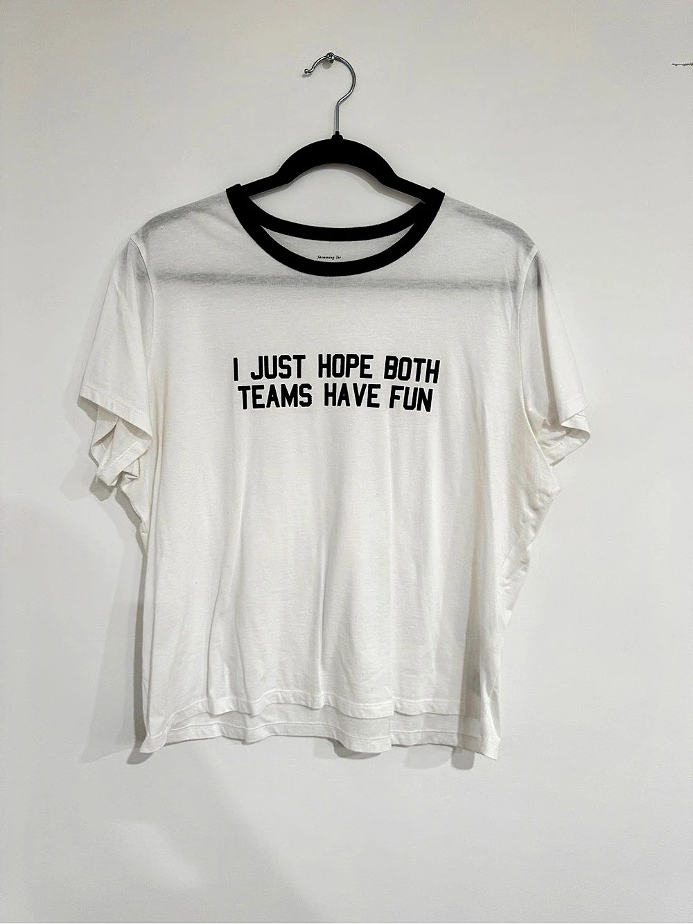 Abercrombie Graphic Tee in White